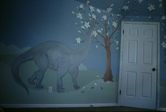 dinosauří pokoj
